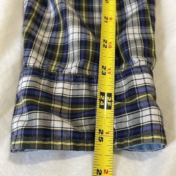 U.S. POLO ASSN. | Slim Fit | Long Sleeve| Plaid | Snap Button Down Shirt |Size M - Picture 13 of 16